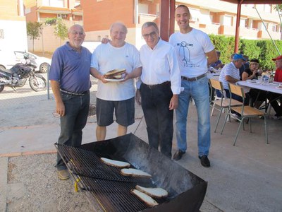 El Campionat Social del Club Petanca del Secà comença amb un esmorzar popular amb els socis.