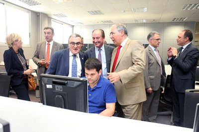 L'ampliació del centre d'Indra a Lleida ha generat 100 nous llocs de treball..