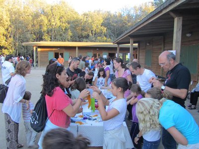 Més de 300 persones han participat en la 4a Nit dels ratpenats a la Mitjana.