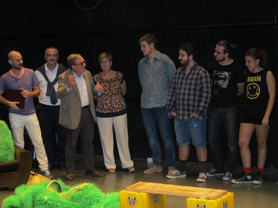 El Lloc s'ha interpretat aquest dissabte al Teatre Municipal de l'Escorxador.