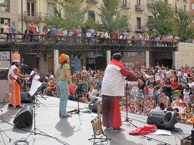 Els més petits també s'han divertit amb les activitats infantils de les Festes de la Tardor.