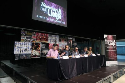 El cicle de Diumenges de Ball a la Llotja s'ha presentat a la sala Martina Castells, que acollirà les sessions..