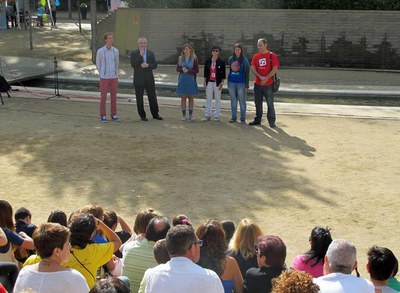 La festa del Banyetes s'ha fet a l'amfiteatre dels Camps Elisis.