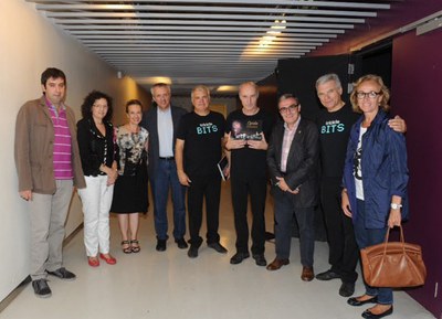 Tricicle ha presentat el seu últim espectacle “Bits” a la Llotja aquest cap de setmana.