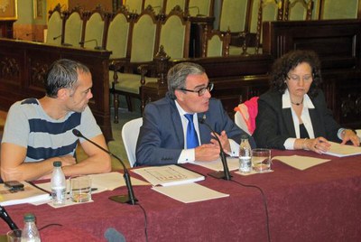 L’alcalde Ros ha exposat les línies directrius del Pla Director de l'Esport a Lleida.