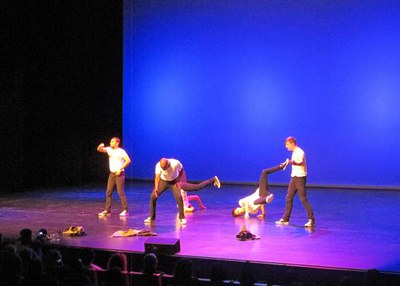 La dansa urbana dels holandesos GameBoyz, al concurs The Best On, a La Llotja.