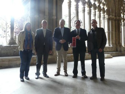 La presentació de la jornada vitivinícola ha tingut lloc a la Seu Vella de Lleida.