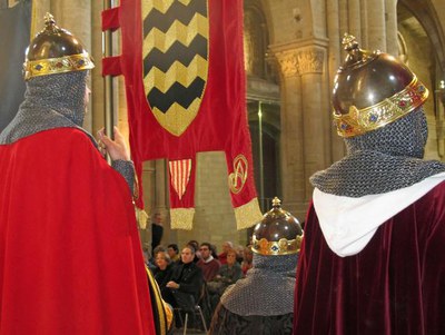 Diversos regidors han assistit a la celebració del Mig Any Fester dels Moros i Cristians amb el relleu de capitanies.
