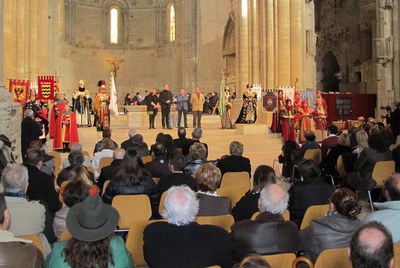 Josep Presseguer ha agraït a la Festa el treball que fa per revitalitzar l’activitat social i cultural del Centre Històric, on té la seva seu.