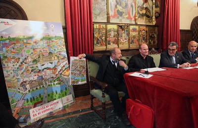 La imatge de la campanya també s'aplicarà en bosses de compra, ha explicat el creatiu de la campanya, Santiago Yago..