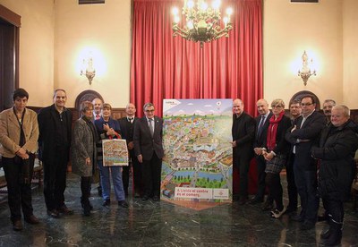 La presentació de la campanya "A Lleida, el centre és el comerç", ha tingut lloc al Saló de Sessions de l'Ajuntament de Lleida..