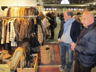 El tinent d'alcalde Rafael Peris i el director de Fira de Lleida, Oriol Oró, han clausurat aquesta tarda el tripe certamen firal.