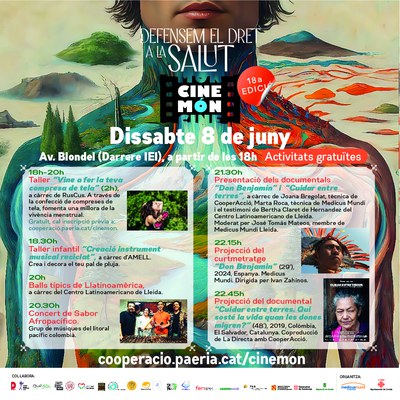 Aquest és el programa del CINEMÓN pel dia 8.