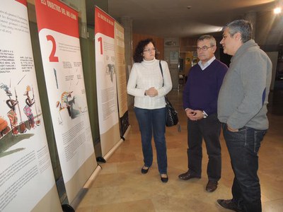 Fotografia de l'exposició, que romandrà oberta fins el 2 de desembre.