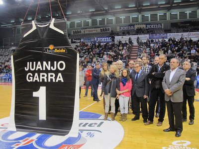 L'homenatge s'ha arrodonit amb la victòria del Força Lleida contra l'Orense.