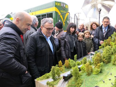 El paer en cap ha subratllat que Lleida és cada cop més referència en l’oci i el modelisme ferroviari.