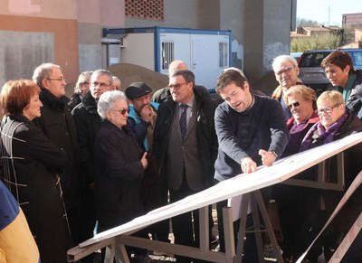 Ros ha destacat la importància d'aquesta actuació "perquè és una vella reivindicació del barri i és un espai públic que li calia una actuació integra….