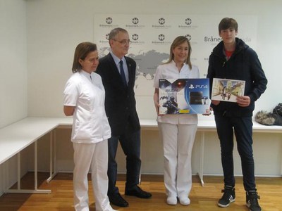 Gerard Satorra Gónzalez, del col·legi Fedac Anunciata de Lleida.