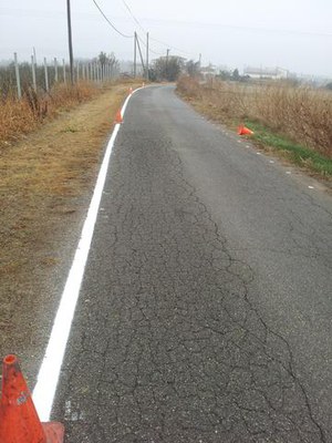 La Paeria millorarà la senyalització horitzontal de 44 quilòmetres de camins de l’Horta de Lleida.