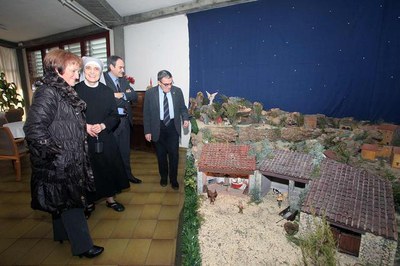 El pessebre monumental també ha estat present durant les festes, com ja és tradicional.