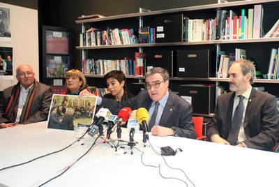 Àngel Ros ha fet avui balanç dels seus 10 anys com a paer en cap, en un acte que ha tingut lloc al Centre de Recursos Juvenils - La Palma.