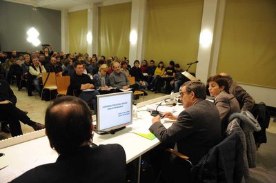 Àmplia participació d'entitats i ciutadans en la tercera audiència pública convocada per la Paeria.