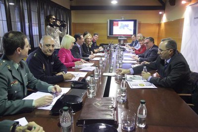 La Junta Local de Seguretat ha fet balanç de les actuacions dels diferents cossos policials durant el 2013.