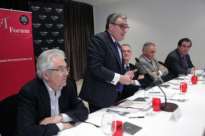 El paer en cap ha posat de relleu la tasca que ha desenvolupat Anton Costas durant aquests anys, així com la que farà al capdavant del Cercle d'Econo….