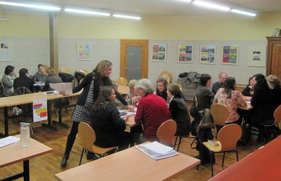 La Regidoria d’Educació organitza la segona sessió del taller de Capacitació Togegher Old and Young que té el suport del programa europeu Grundvitg.