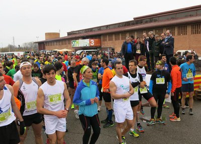 Més de 700 participants en la Cursa i la Caminada de la Boira de Lleida.