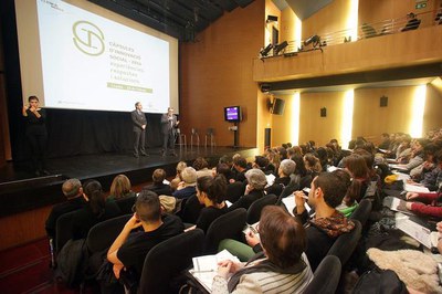 Durant la jornada s'han presentat diversos projectes de l'Ajuntament de Lleida, entre ells el programa afectivo-sexual “Max in Love”.