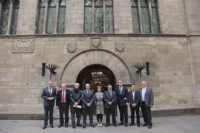 L'alcalde Àngel Ros ha encapçalat la representació municipal que ha rebut oficialment el Cònsol General d'Alemanya a Barcelona..