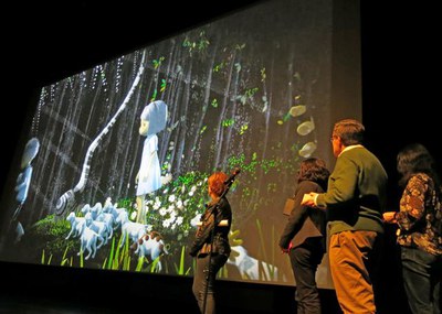 Imatges del curt "Premier Automne", guanyador del Premi del Públic Animac 2014.