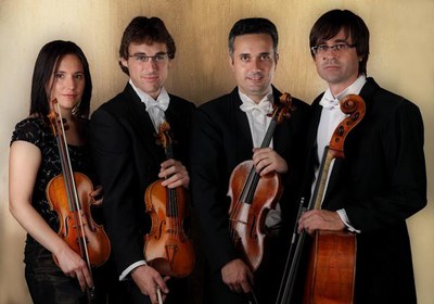 Quartet Teixidor, format per dos violins, una viola i un violoncel.