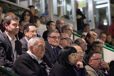 El pavelló municipal Onze de Setembre acull fins diumenge la Copa del Rei d'hoquei patins, que es juga per primera vegada a Lleida.