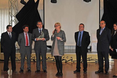 La tinenta d’alcalde Montse Mínguez ha assistit a la gala per designar l'andalús de l'any.