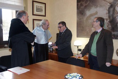 Salvador Giner, doctor en sociologia i dret.