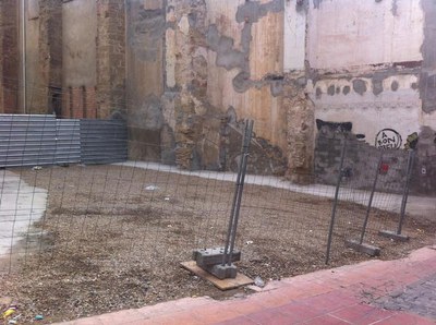 El solar de Cavallers, 32 també s'incorpora al projecte Solars Vius.