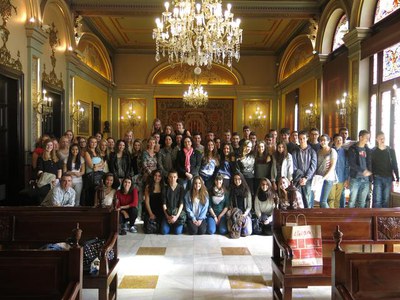 Intercanvi cultural entre el Pierson Col·lege de Den Bosch d’Holanda i l’Institut Gili Gaya de Lleida.