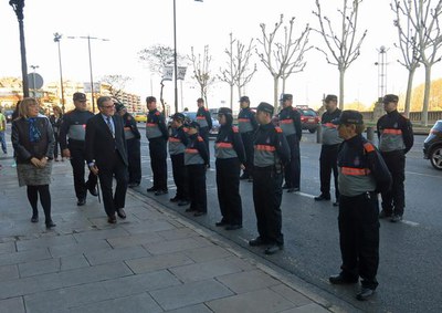 L'alcalde ha presidit els actes del Dia del Voluntariat de Protecció Civil.