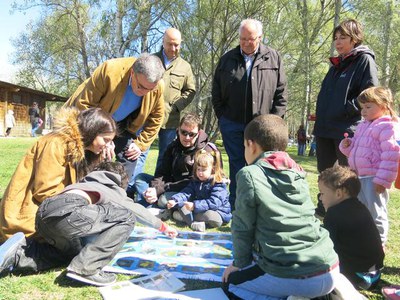 L'alcalde Ros ha assistit a la festa de l'aigua a la Mitjana, que promou la Regidoria de Medi Ambient.