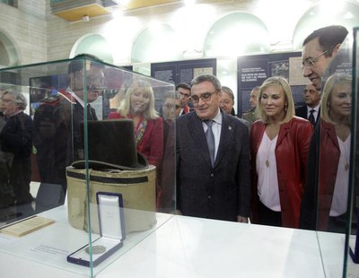L'alcalde Ros ha assistit a l'acte inaugural de “Mossos d’Esquadra. Segona República i Guerra Civil. 1931-1939”, a la Biblioteca Pública de Lleida.