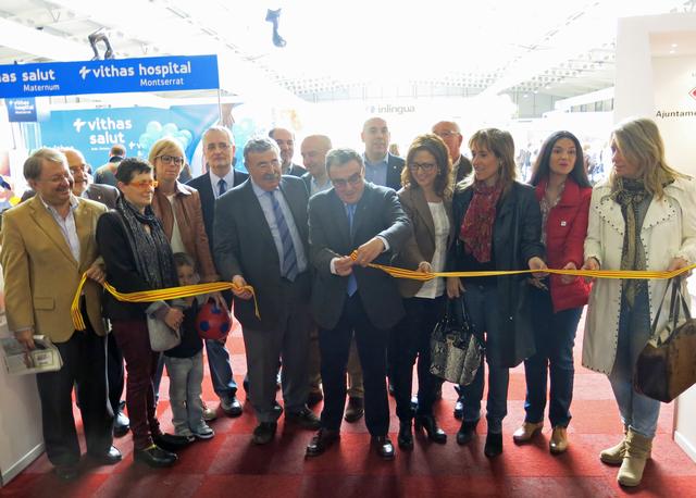 L'alcalde, Àngel Ros, ha inaugurat Petitàlia i Mascota'm, a Fira de Lleida