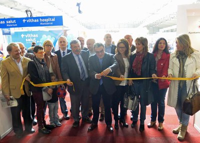 L'alcalde, Àngel Ros, ha inaugurat Petitàlia i Mascota'm, a Fira de Lleida.