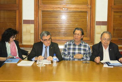 El paer en cap ha exposat al col·loqui els problemes i les necessitats de la ciutat en matèria social, educativa i d’ocupació.