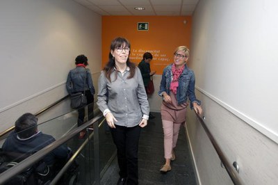 La tinenta d' alcalde ha visitat les instal·lacions del centre, situat al barri de PArdinyes..