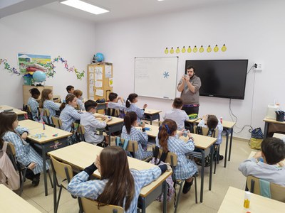 La darrera sessió del projecte s'ha fet al col·legi Lestonnac.