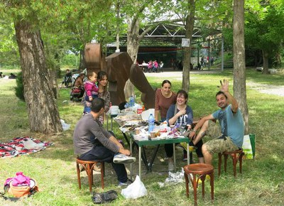 Un altre dels espais escollits per menjar la Mona ha estat l'ermita de Granyena.