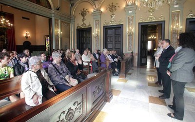 L’alcalde de Lleida ha rebut un grup del Voluntariat Sènior i del Casal de la Dona i ha convidat la ciutadania a conèixer de prop l’Ajuntament.