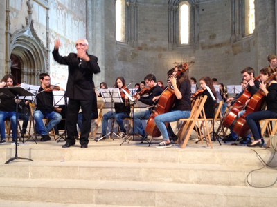 Durant el matí 800 alumnes d’Educació Secundària de Lleida han participat en la trobada a la Seu Vella.
